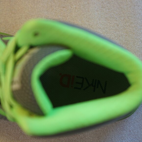 Rare 2012 Nike iD Dunk High HyperFuse Green 488098-991 Men’s Size: 9 Sneakers - Picture 15 of 16